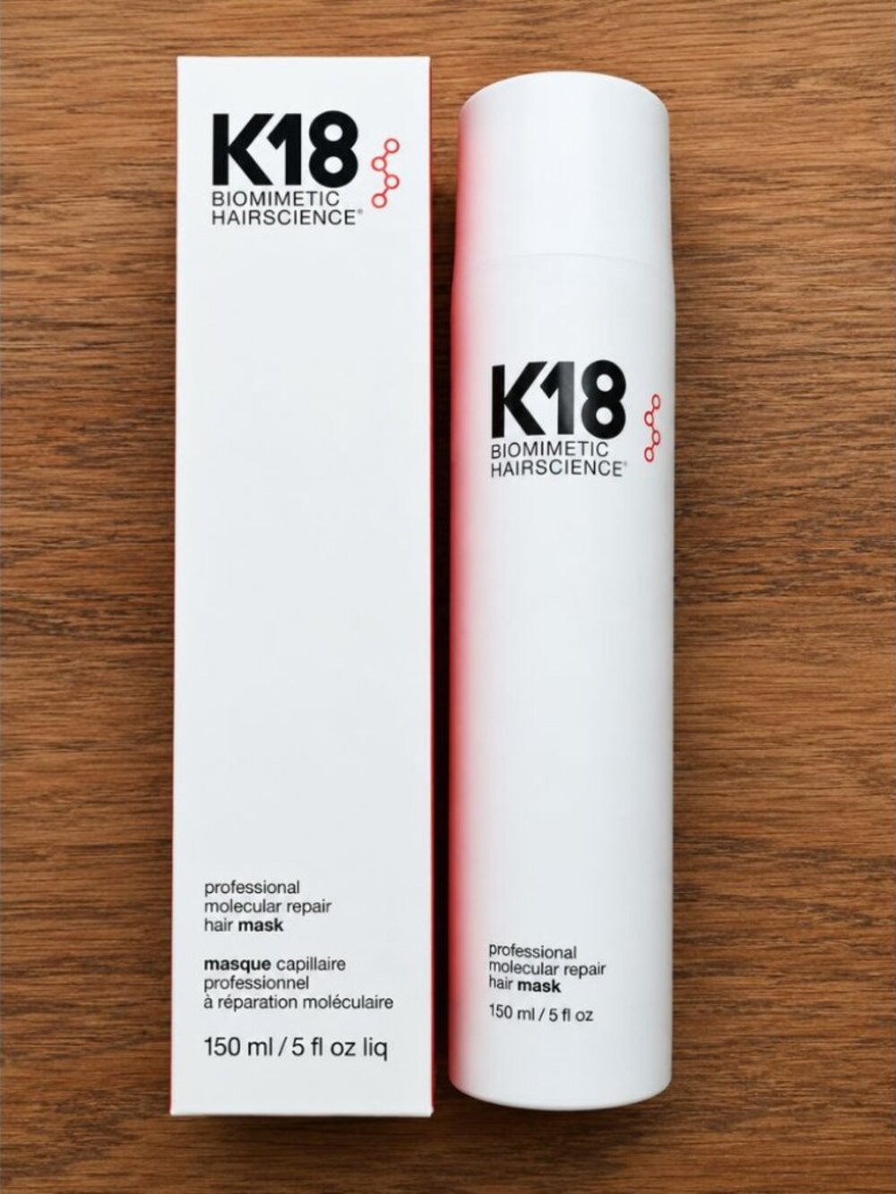 K18 Biomimetic Hairscience Molecular Repair Hair Mask 150ml 5oz New